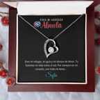 Collar Personalizado Para Abuela - "Forever Love Necklace"
