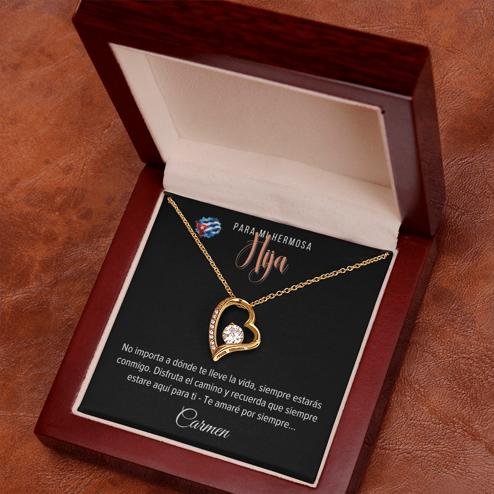 Forever Love Necklace - Collar Personalizado para Hijas