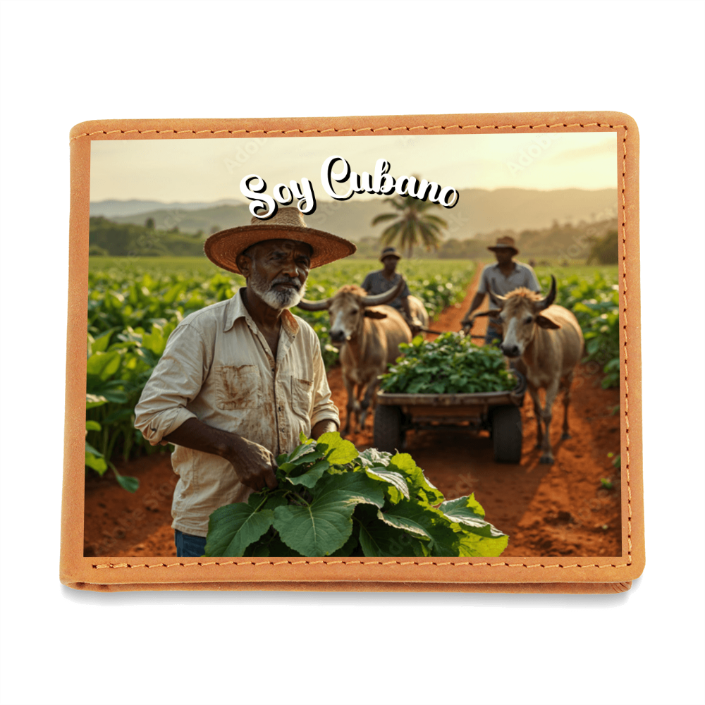 Men Wallet, Billetera -  Soy Cubano Orgulloso Guajiro