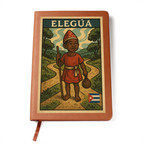 Leather Journal – Eleguá Abre Caminos para tu Espíritu y Escritura