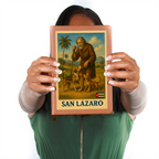 Leather Journal San Lázaro – Fe, Milagro y Fortaleza en tu Escritura