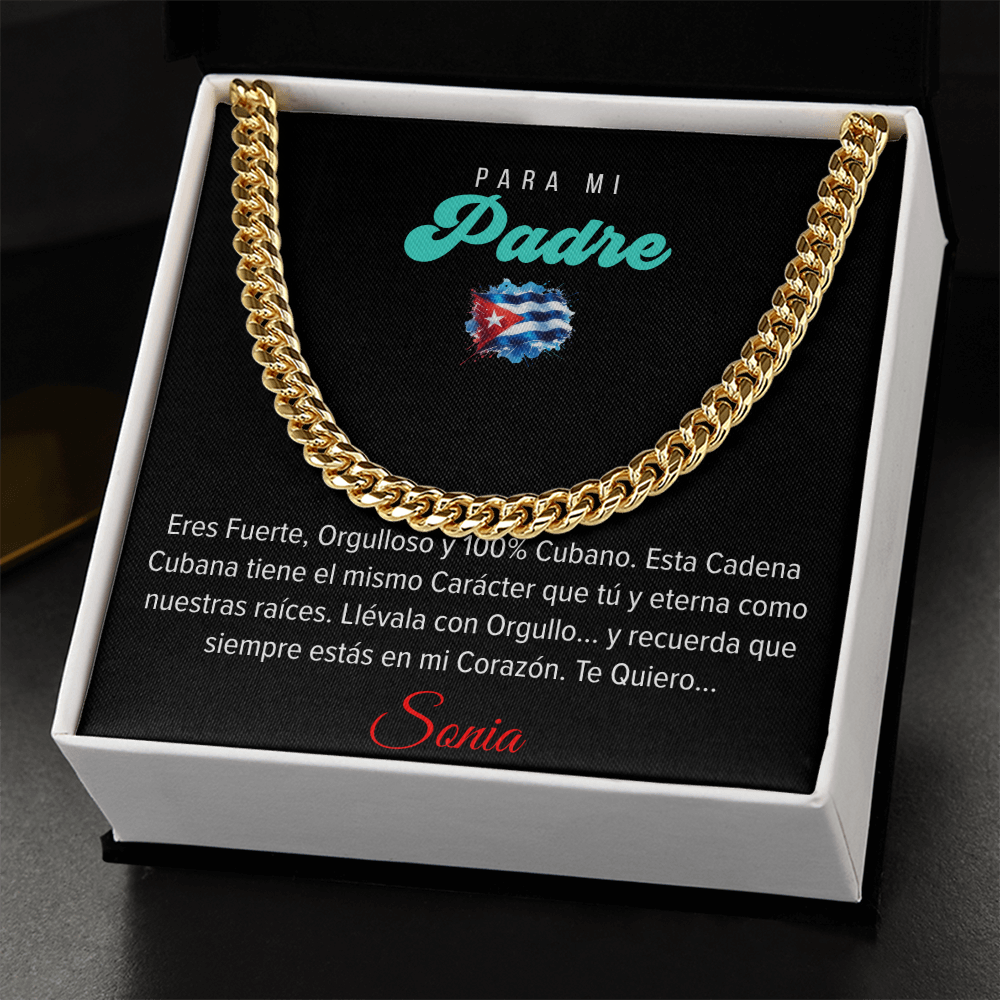 Cadena Cubana, Para mi Padre – Classic Gold for Cuban Puros