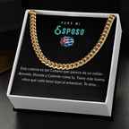 Cadena Cubana Pary mi Esposo – Classic Gold for Cuban Bros