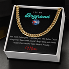 Cadena Cubana, Cuban Chain for Boyfriend – Classic Gold for Cuban Bros