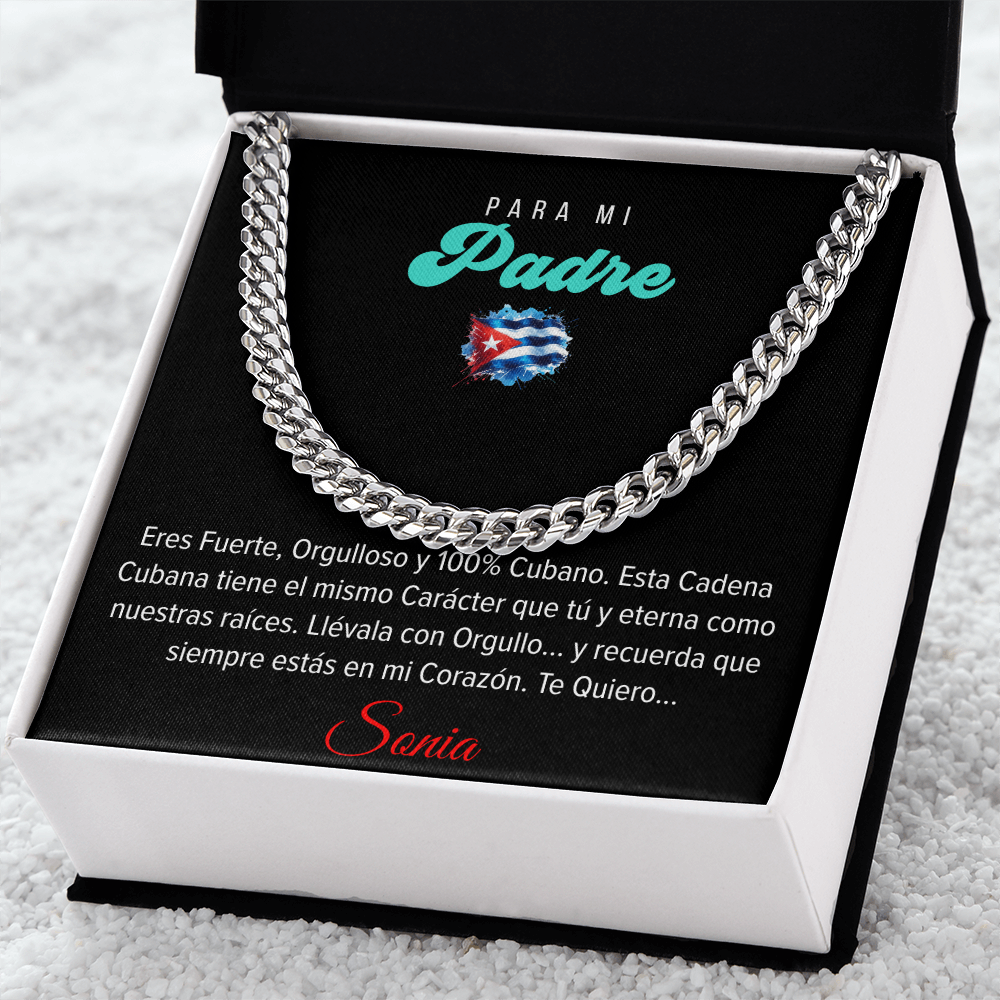 Cadena Cubana, Para mi Padre – Classic Gold for Cuban Puros Secondary image