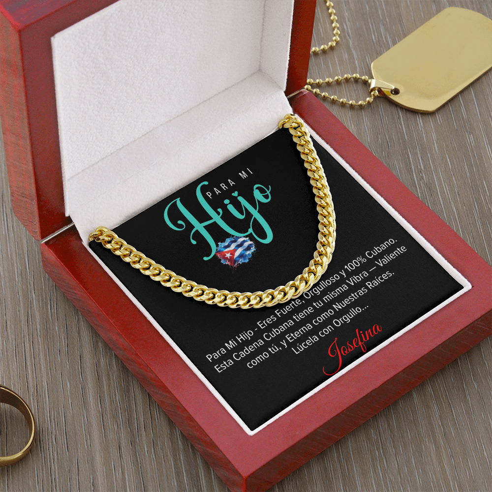 Cadena Cubana, Para mi Hijo – Classic Gold for Cuban Bros Secondary image