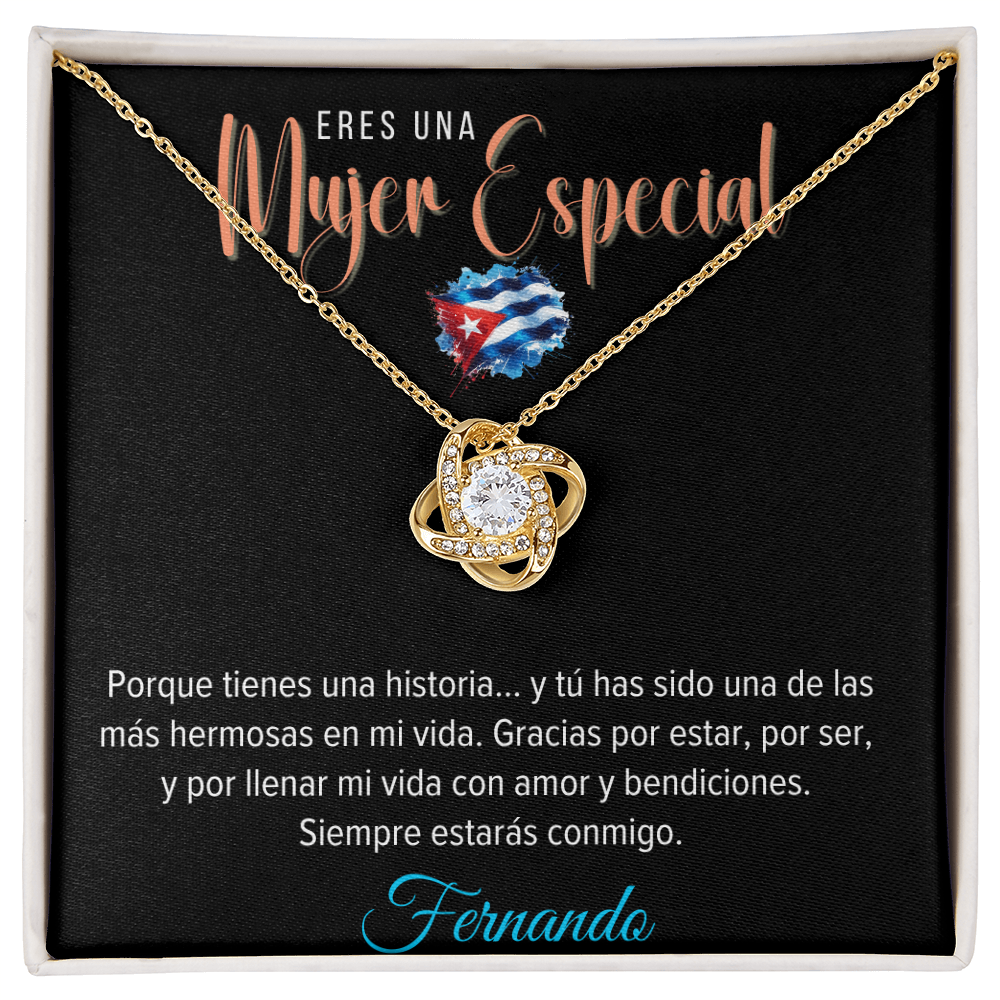 Love Knot Necklace – Collar para Mujer Especial