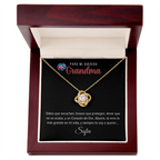 Love Knot Necklace - Collar Personalizado para Abuela