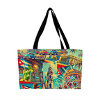 Tote Bag Weekender – Bolso Cubano Americano, Orgullosas Postales Cubanas