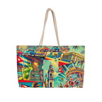 Tote Bag Weekender – Bolso Cubano Americano, Orgullosas Postales Cubanas