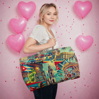 Tote Bag Weekender – Bolso Cubano Americano, Orgullosas Postales Cubanas