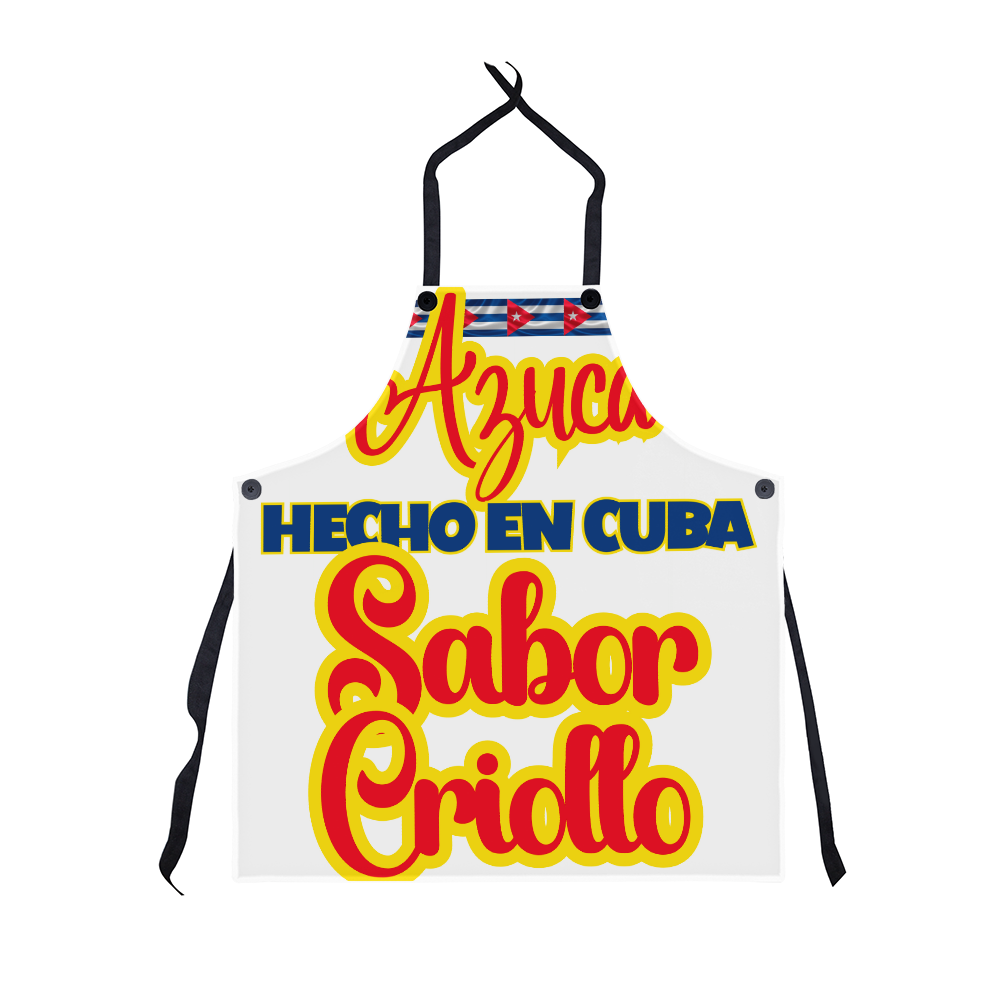 Delantales, Delantal Cubano - Azuca Hecho en Cuba Sabor Criollo Imagen secundaria del producto