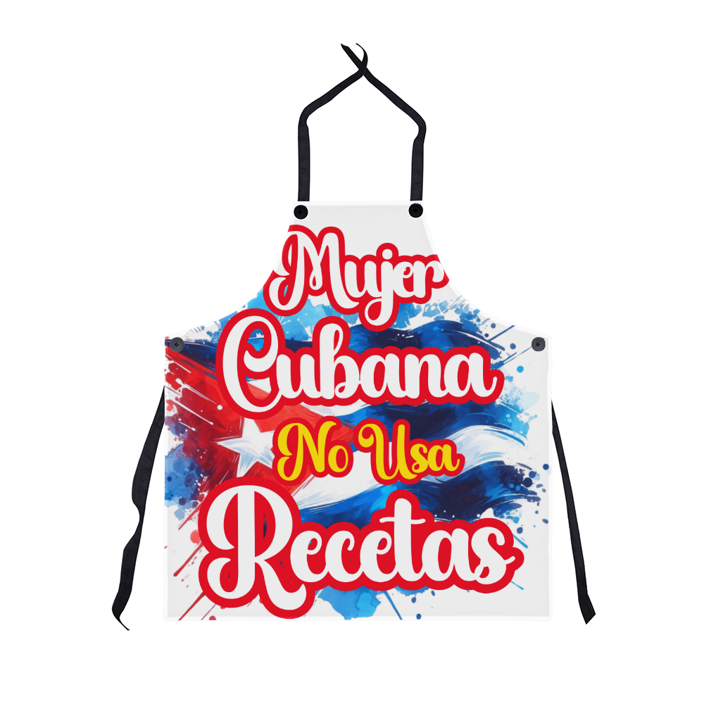 Delantales, Delantal Cubano - Mujer Cubana No usa Recetas Imagen secundaria del producto