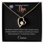 Forever Love Necklace - Collar Personalizado para Hijas