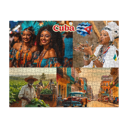 PUZZLE Cuba Cultural and Educational Entertainment for Kids and Adults