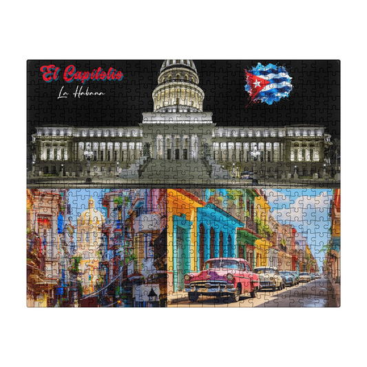 Puzzle El Capitolio, La Habana – Historic Cuba for Kids & Adults