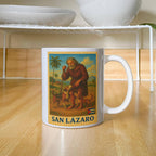 Taza de Ceramica – San Lázaro, Protector de la Fe
