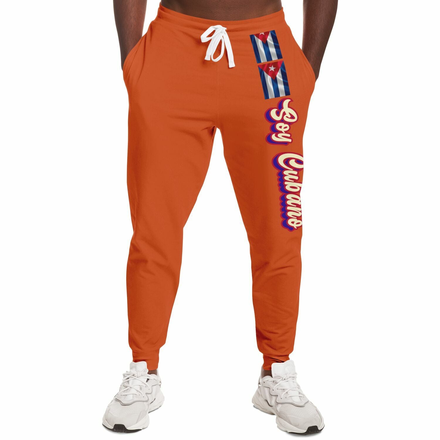 Pantalón Jogger Cubano – Bandera Cubana, Soy Cubano  Imagen principal del producto