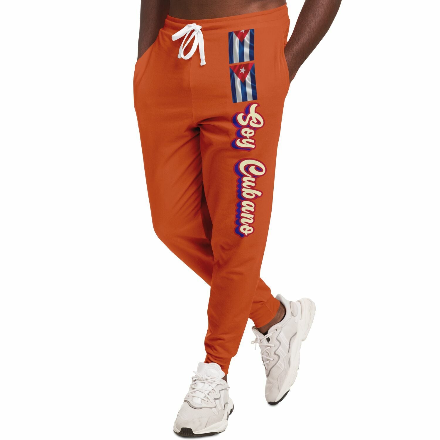 Pantalón Jogger Cubano – Bandera Cubana, Soy Cubano  Imagen secundaria del producto