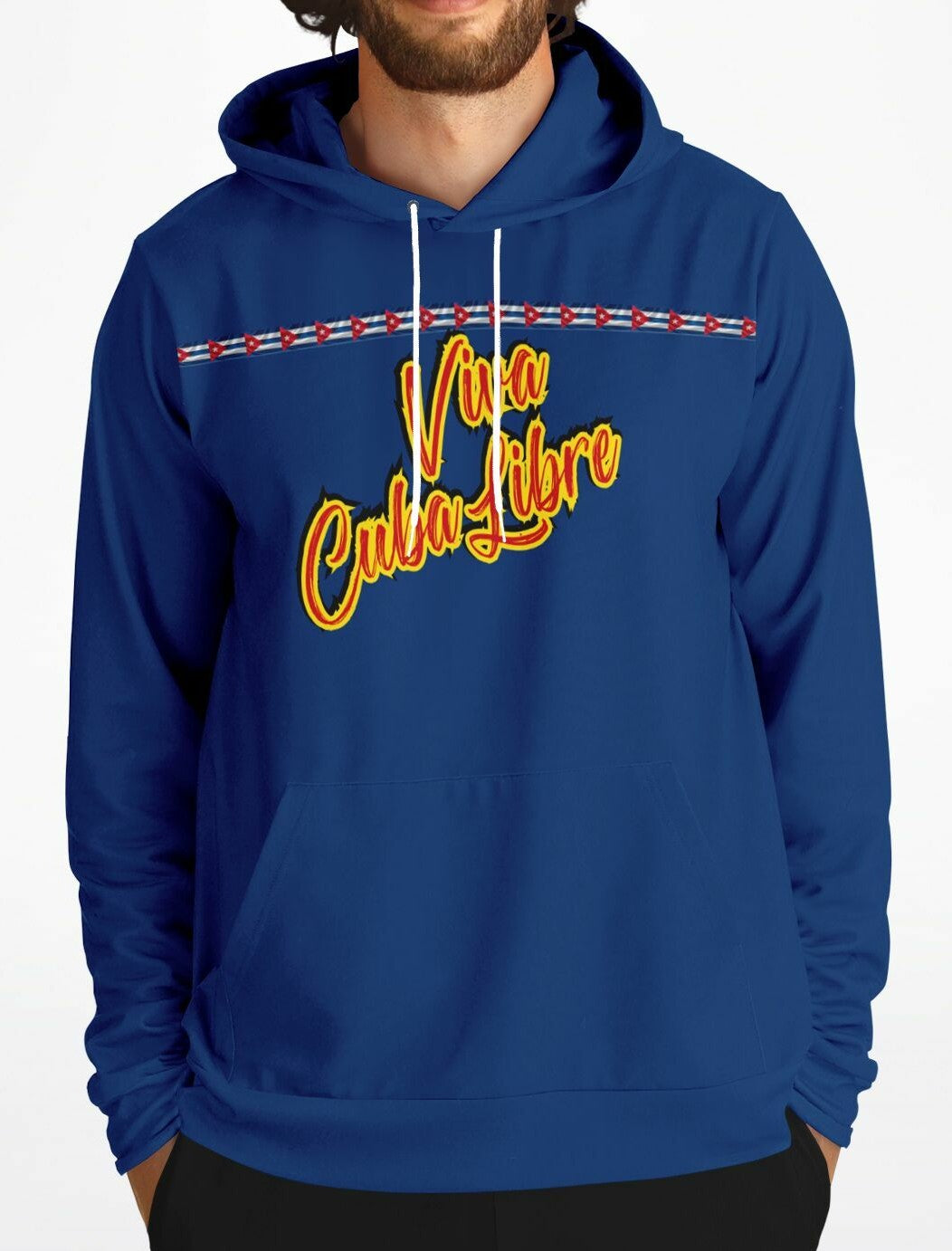 Hoodie, Viva Cuba Libre, Bandera Cubana