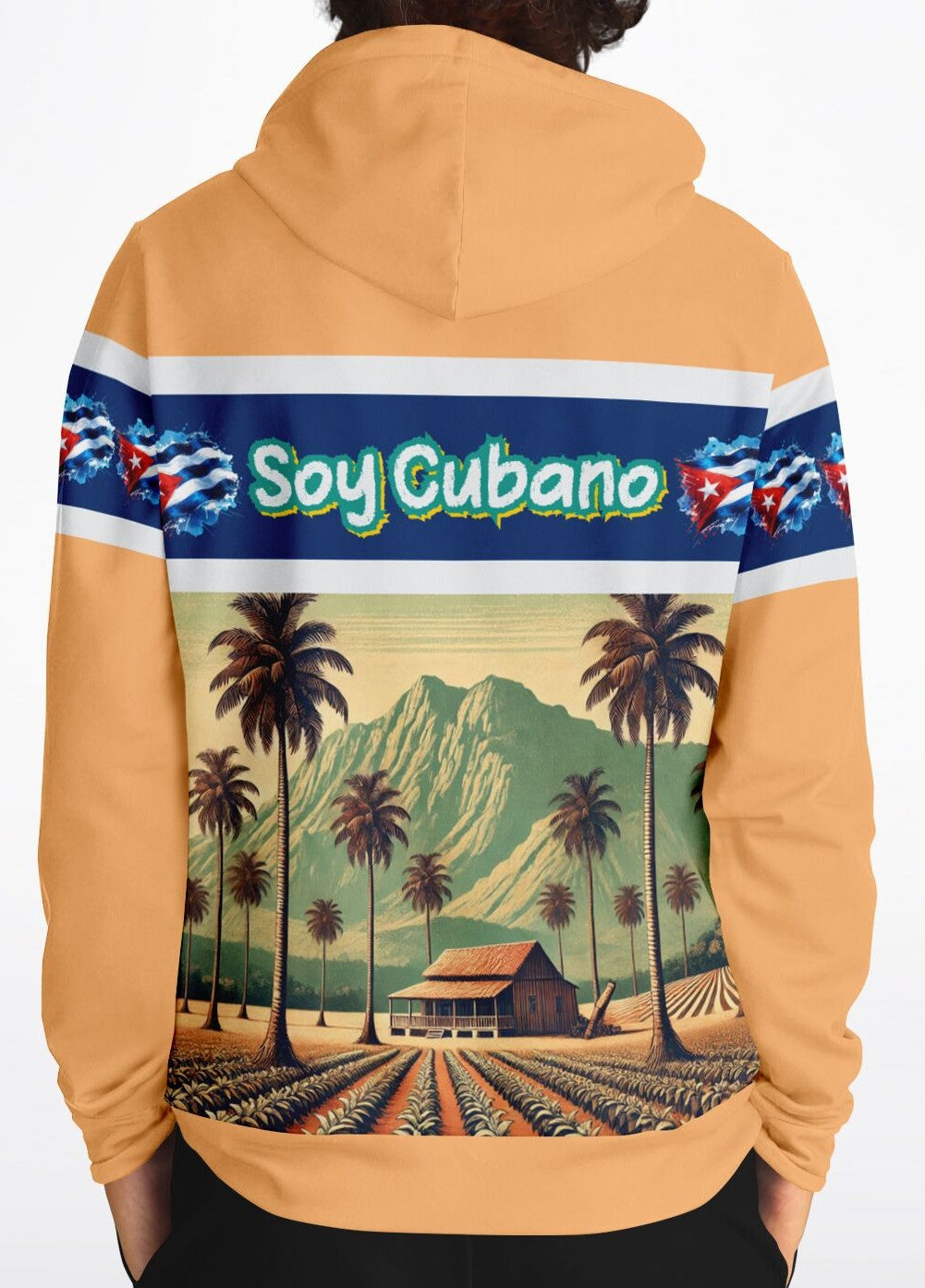 Hoodie, Soy Cubano – Orgullo del Campo (Mellon Color) Main image